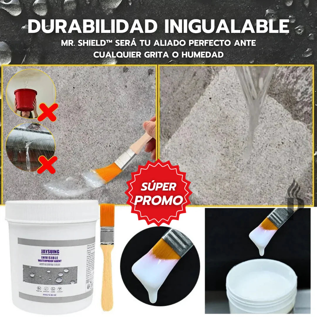 Oferta Especial 2x1: Mr. Shield™ - Impermeabilizante Profesional Multi-Usos